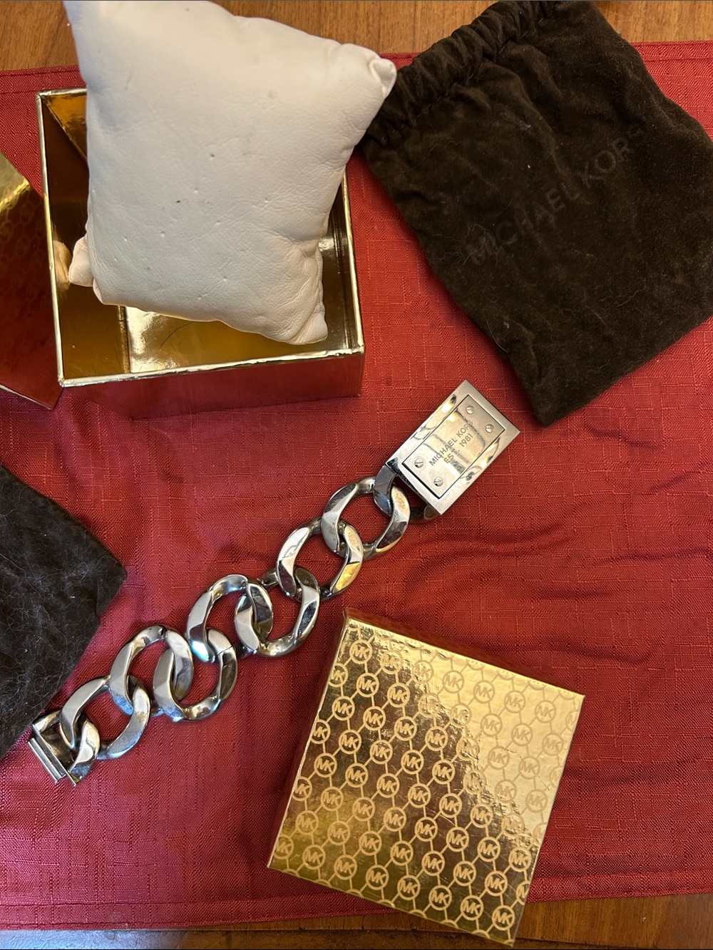 Michael Kors Silver Link Bracelet